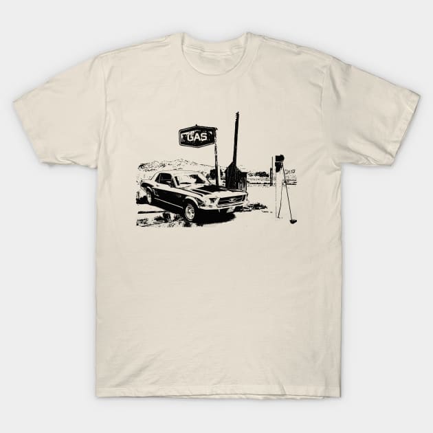 Mustang 1967 T-Shirt by Snogard